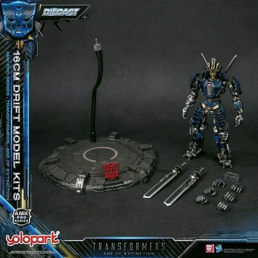 11月預購 YOLOPARK AMK PRO系列 變形金剛4：絕跡重生 漂移 預組裝可動模型 