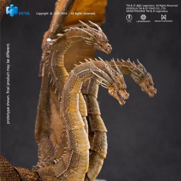 2025年第四季預購 海雅 HIYA EXQUISITE BASIC SERIES 哥吉拉 怪獸之王 王者基多拉 2.0 可動完成品 