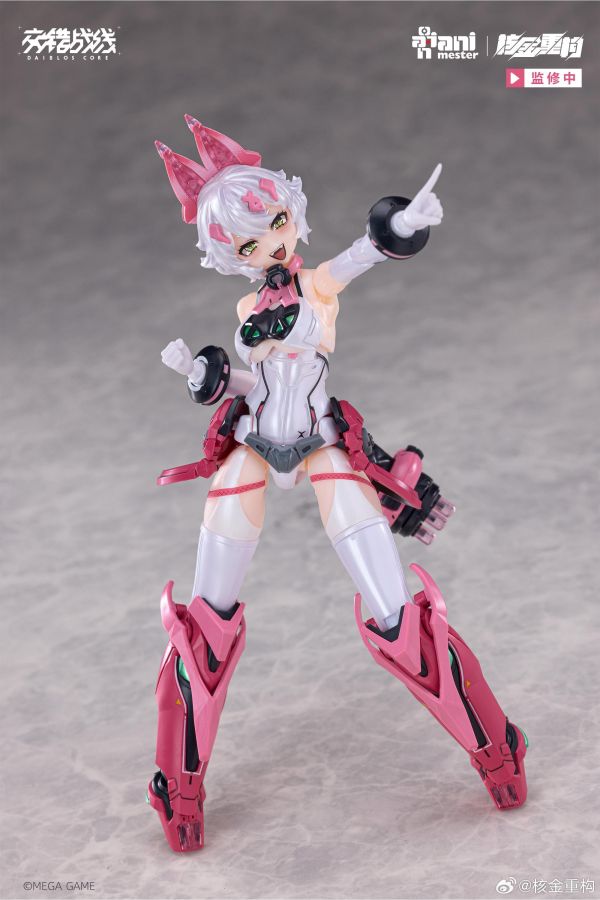 2027年第二季預購 核金重構 x 交錯戰線 1/12 緋猁 組裝模型 首批附特典 