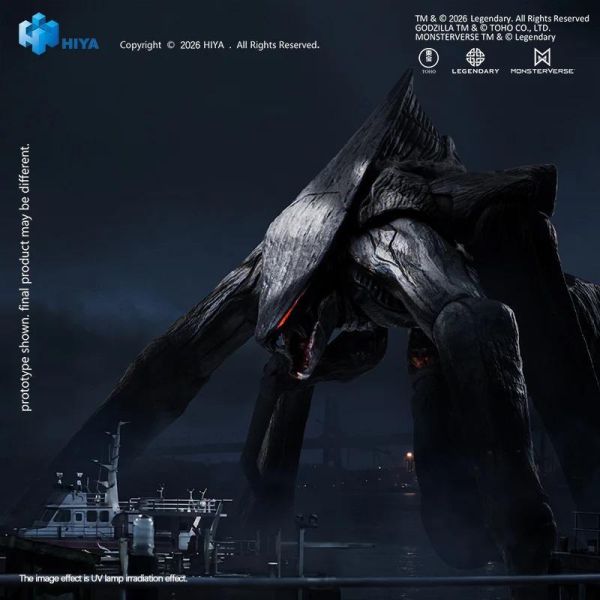 2027年第二季預購 HIYA 海雅 哥吉拉2014 穆透 雄性&雌性 2入套組 可動完成品 