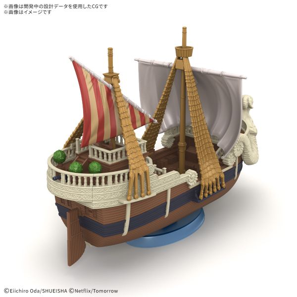 2026年3月預購 萬代 航海王 海賊王 偉大的船艦收藏集 前進梅利號 黃金梅利號 Netflix版 組裝模型 