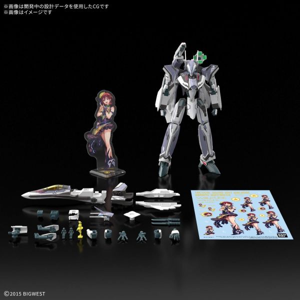 12月預購 萬代 HG 1/100 VF-31F 英雄式（梅薩·伊雷菲爾特座機）豪華套組 組裝模型 
