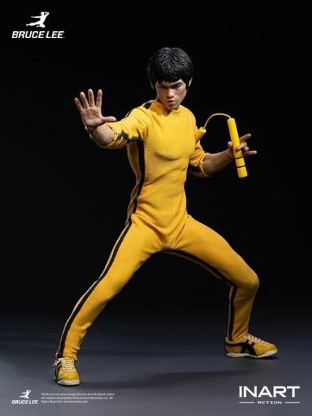 2026年第四季預購 INART Action 1/12 死亡遊戲 李小龍 黃色連體服 可動人偶 