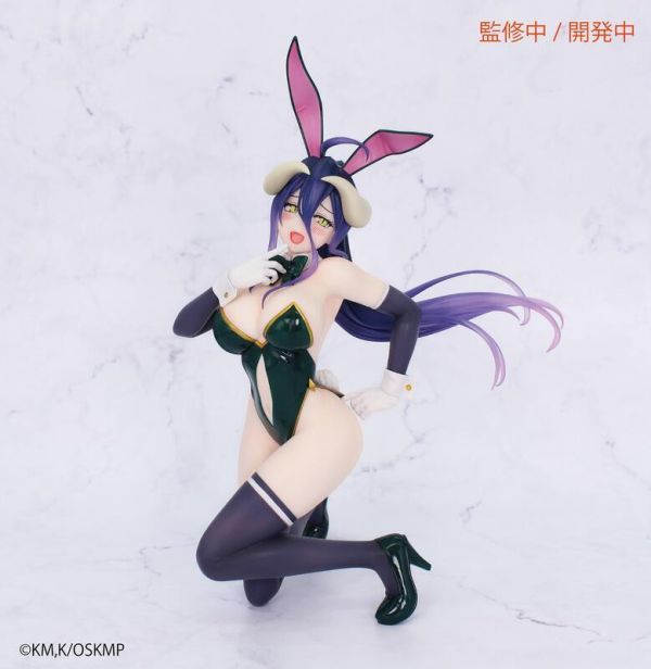 9月預購 SYSTEM SERVICE 景品 Overlord One-Seventh Carat 雅兒貝德 兔女郎 Ver. 塗裝完成品 約19公分高 
