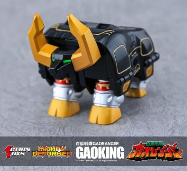 [現貨] Action Toys MIGHTY DEFORMED 百獸戰隊 牙吠王 可動完成品 