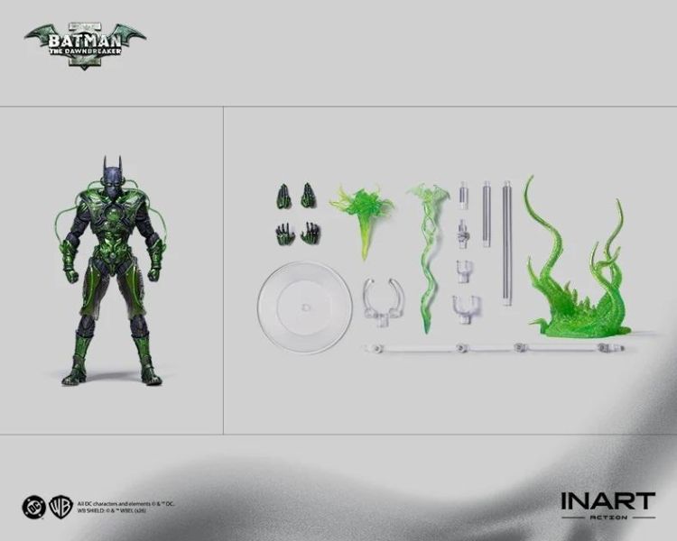2026年第四季預購 INART Action 1/12 黑暗之夜：金屬 破曉詭燈 可動人偶 