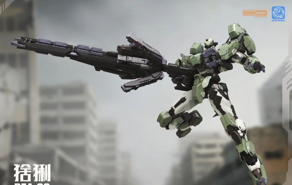 2025年第四季預購 銘匠傳 藍鯨系列 1/100 猞猁 組裝模型