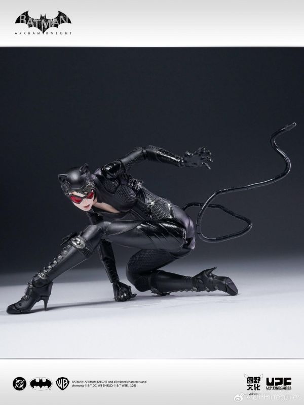 2026年第三季預購 圓野文化 X UPFinegures 良品製造 1/12《蝙蝠俠：阿卡漢騎士》貓女 可動人偶 