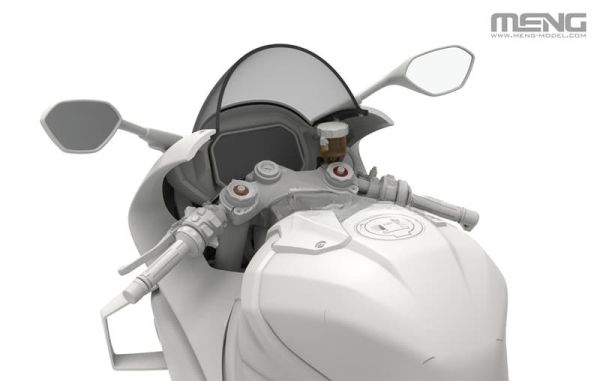 2026年2月預購 MENG 1/9 BMW M1000RR（MT-009)  組裝模型 