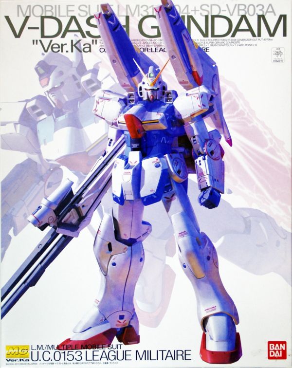 2026年1月預購 萬代 再販 MG 1/100 V鋼彈 突進型 Ver. Ka 組裝模型 