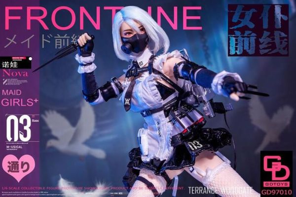 2024年第二季 GDTOYS 1/6 女僕前線第三彈 諾娃 NOVA #GD97010 12吋可動人偶 