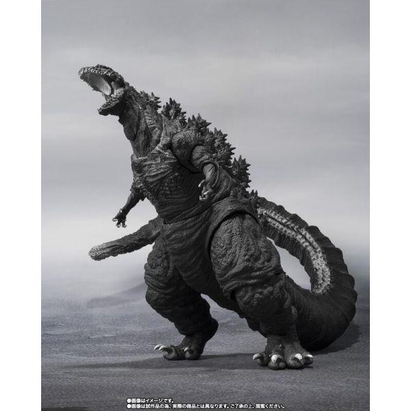 [現貨] 出清特價 S.H.MonsterArts SHM 哥吉拉 (2016) 第4形態 黑白配色版 可動完成品 
