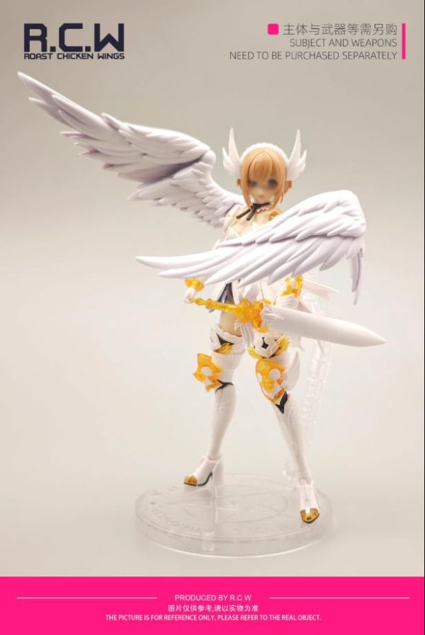 12月預購 RCW MKIII 六翼  翅膀套件 機娘通用改件 配件包（不含主體）組裝模型 