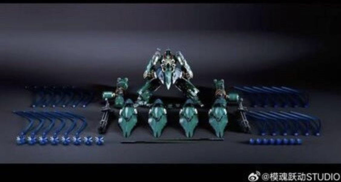 25年第三季預購 模魂躍動 1/100 大青椒 剎帝利 合金骨架 組裝模型 含特典 