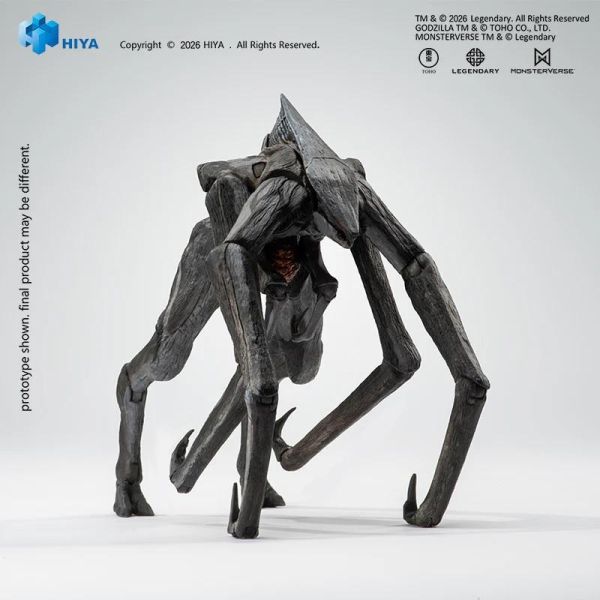 2027年第二季預購 HIYA 海雅 哥吉拉2014 穆透 雄性&雌性 2入套組 可動完成品 
