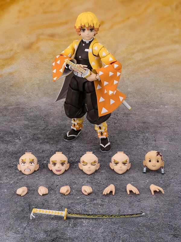8月預購 S.H.Figuarts SHF 鬼滅之刃 我妻善逸 可動完成品 