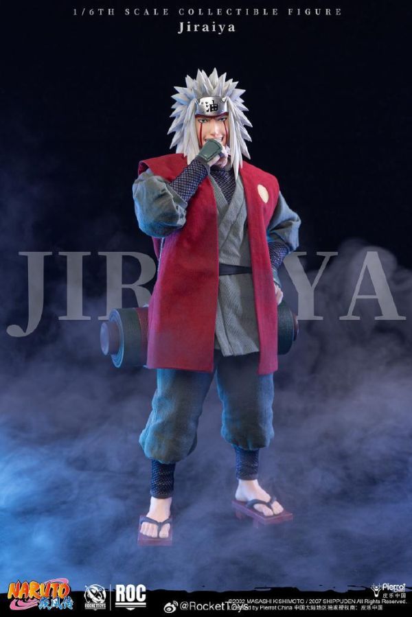 2027年第三季預購 ROCKETTOYS 1/6《火影忍者 疾風傳》Jiraiya 自來也 標準版 ROC-019 可動人偶 