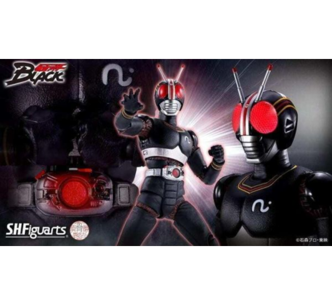12月預購 S.H.Figuarts SHF 真骨雕製法 假面騎士BLACK 帝王石閃光版 (附贈初回限定底座) 可動完成品 