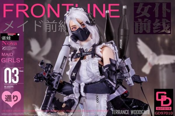 2024年第二季 GDTOYS 1/6 女僕前線第三彈 諾娃 NOVA #GD97010 12吋可動人偶 