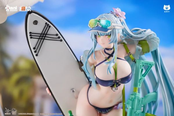 2026年第二季預購 大漫匠 1/7少女前線 2 追放 可露凱 - 蔚藍軌跡 (初回特典：Q版冰箱貼) 塗裝完成品 