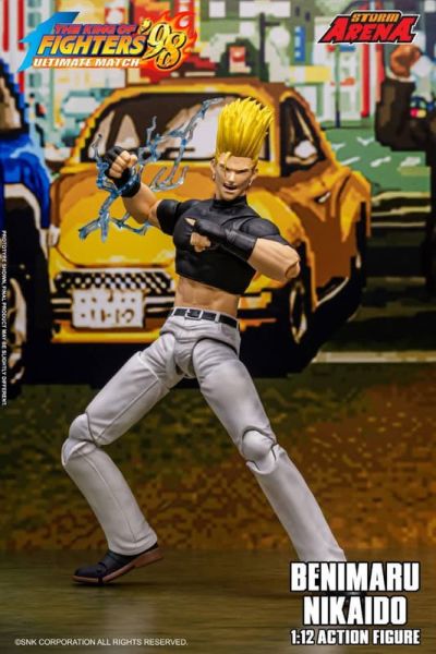 2026年第一季預購 STORM ARENA 1/12 格鬥天王98 二階堂紅丸 可動完成品 