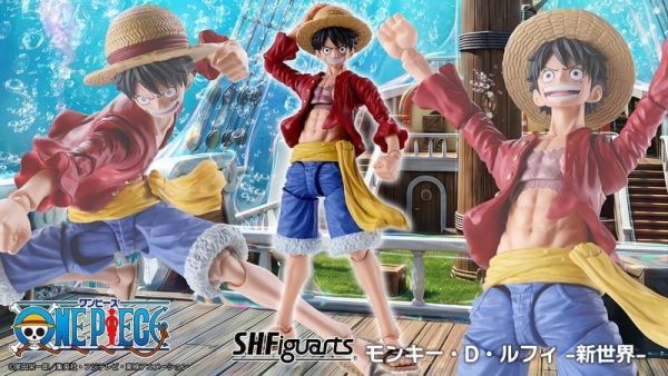 27年4月預購 S.H.Figuarts SHF 航海王 海賊王 蒙其·D·魯夫 新世界 可動完成品 