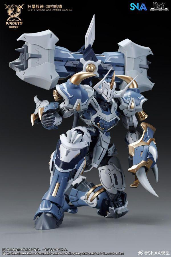[現貨]SNAA 1/144 SC-010 圓桌騎士團 狂暴戰錘 加拉哈德 組裝模型 