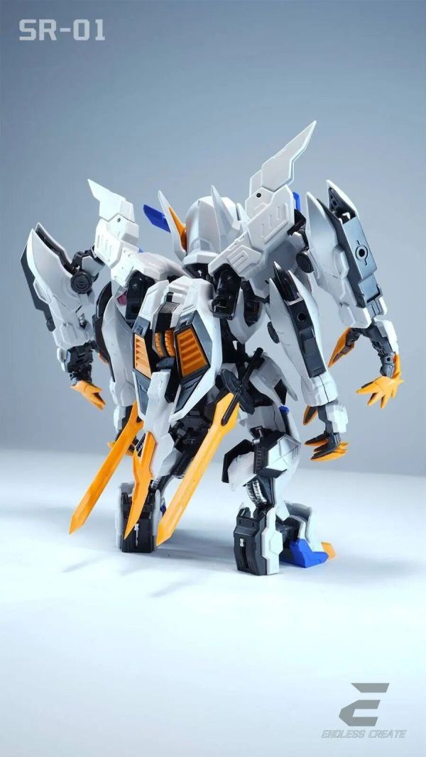 2月預購 Endless Create EC模型 修羅道系列 第一彈SR-01白鬼（BYAKI）組裝模型 首批初回特典 