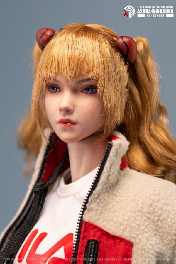 [現貨]特價出清 BOXStudio 1/6 BOX-003 式波 香香 Asuka 可動人偶 