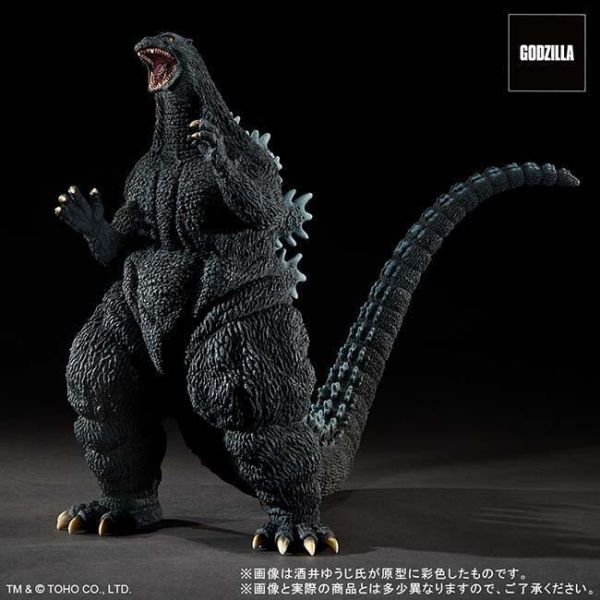 [現貨] 新品特價 X-PLUS 東寶30cm 酒井裕司 哥吉拉vs戴斯特洛伊亞 哥吉拉(1995) 終幕 塗裝完成品 