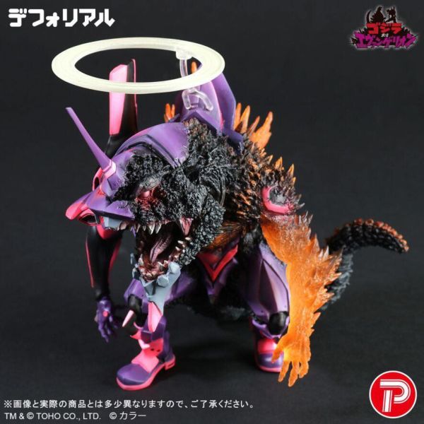 11月預購 X-PLUS Q版 哥吉拉 福音戰士 初號機 紅蓮G覺醒 少限發光版 塗裝完成品 