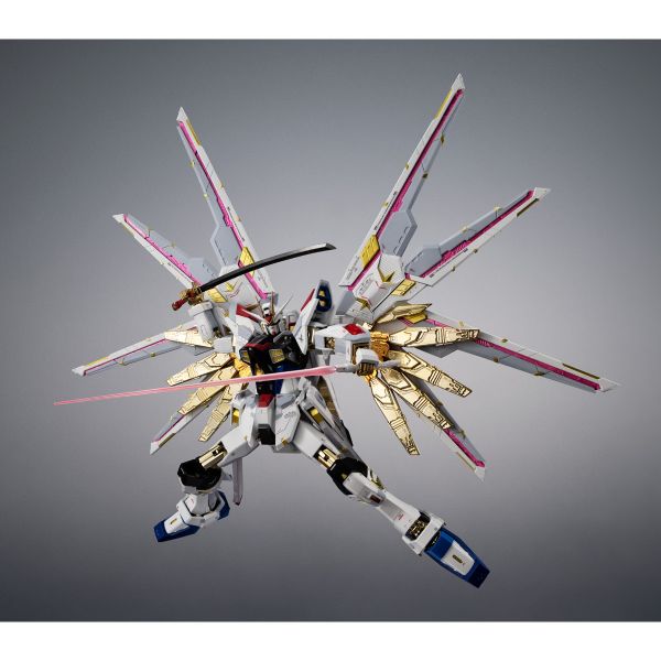 7月預購 魂商店限定 超合金 鋼彈SEED CHOGOKIN MIGHTY STRIKE FREEDOM GUNDAM 全能攻擊自由鋼彈 可動完成品 