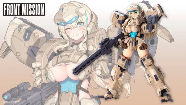 2026年6月預購 壽屋 雷霆任務 FRONT MISSION ZENITH GIRL 組裝模型 