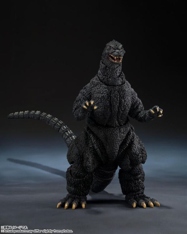 2026年1月預購 S.H.MonsterArts SHM 哥吉拉VS碧奧蘭蒂 哥吉拉 1989 電影海報版 可動完成品 