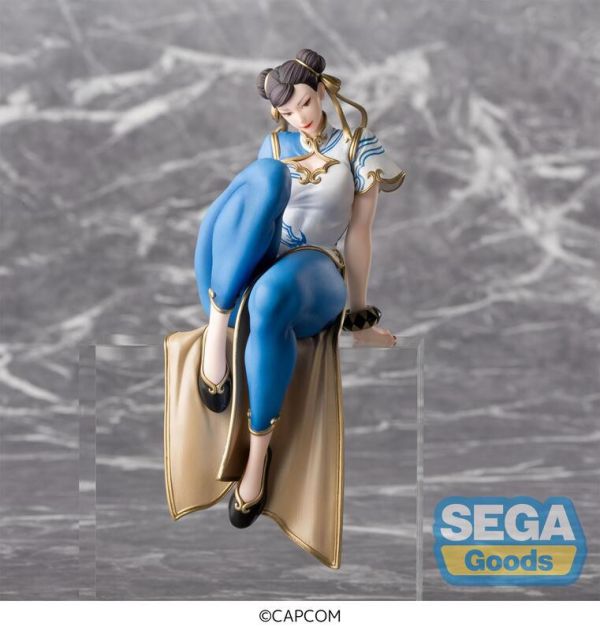 7月預購 SEGA 景品 快打旋風6 泡麵蓋坐姿公仔 春麗 塗裝完成品 