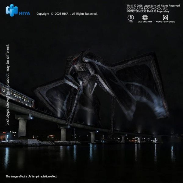 2027年第二季預購 HIYA 海雅 哥吉拉2014 穆透 雄性&雌性 2入套組 可動完成品 