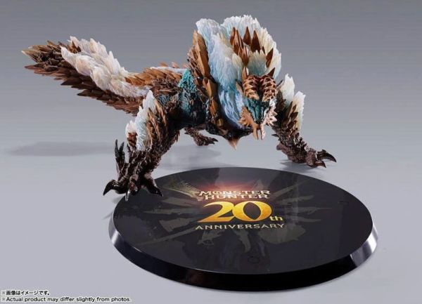 萬代 S.H.MonsterArts 魔物獵人 雷狼龍 20週年紀念版 可動完成品 