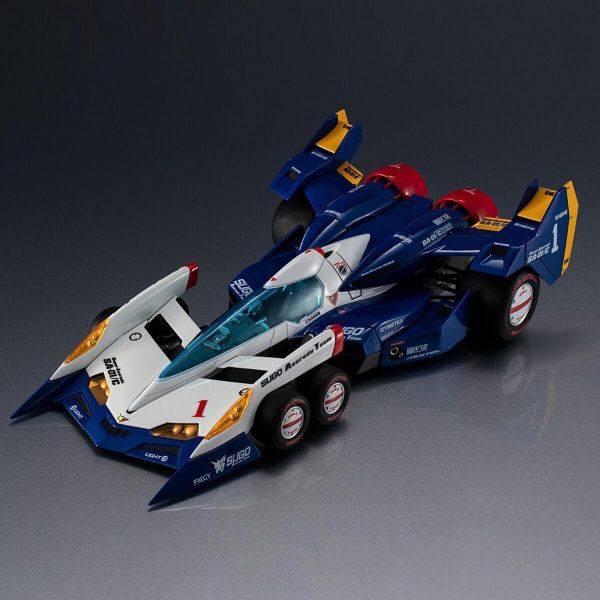27年5月預購(需付訂金) MH限定 2ndLAPV.A 2ndLAP 新世紀GPX閃電霹靂車 11 超級阿斯拉01 SA-01/C 特典版 塗裝完成品 