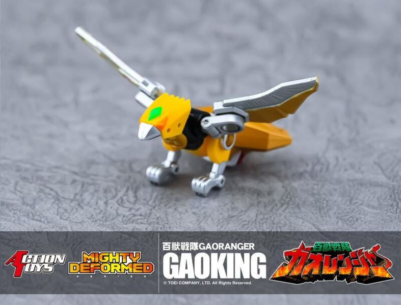 2025年第四季預購 Action Toys MIGHTY DEFORMED 百獸戰隊 牙吠王 可動完成品 