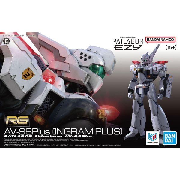 7月預購 萬代 RG 1/48 AV-98Plus (英格拉姆改) 組裝模型 #5072544 