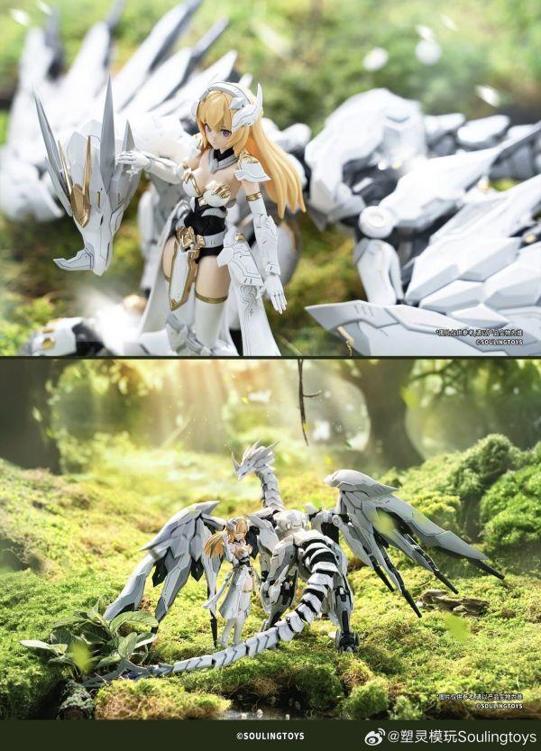 [現貨] 塑靈模玩 1/12 白晝流星 米德爾 機娘  組裝模型 