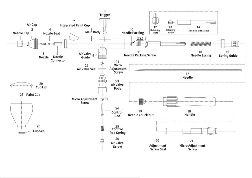 4月預購 九五二漆 ORZ-35 精密噴筆 早鳥預購優惠價 