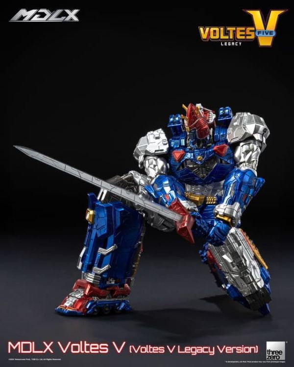 2026年第二季預購 Threezero MDLX 超電磁機器人 Voltes V 波羅五號 傳承 可動完成品 