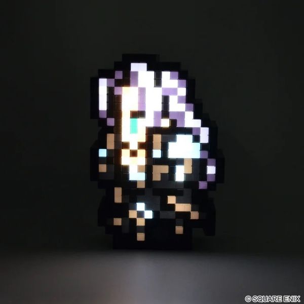2026年2月預購 SQ Final Fantasy 系列 像素小夜燈 FFRK 賽菲羅斯（Sephiroth） 