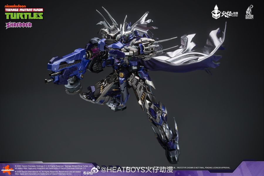 2027年第二季預購 HEATBOYS MECHAHEAT HB0119 忍者龜 施瑞德 電鍍版 合金機甲 可動完成品 