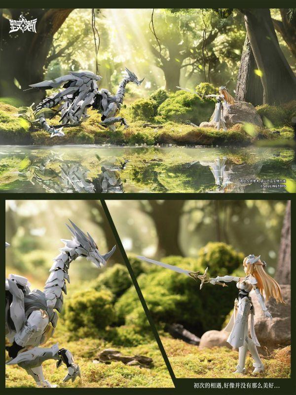 [現貨] 塑靈模玩 1/12 白晝流星 米德爾 機娘  組裝模型 