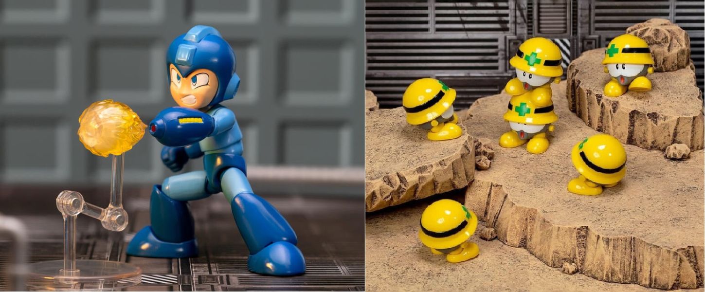 [現貨]出清特價 JADA 洛克人 + MET迷你兵 6入裝 SDCC限定 2款合售 可動完成品 