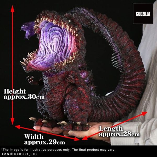 6月預購 X-PLUS 巨大系列 Q版 2016 覺醒真哥吉拉 少限發光版 塗裝完成品 