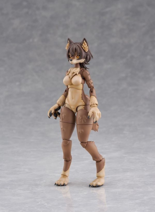 2026年2月預購 AOSHIMA 青島 KEMOPLA 獸普拉 1/12 No.KP-01R 日本狼 獸娘 組裝模型 