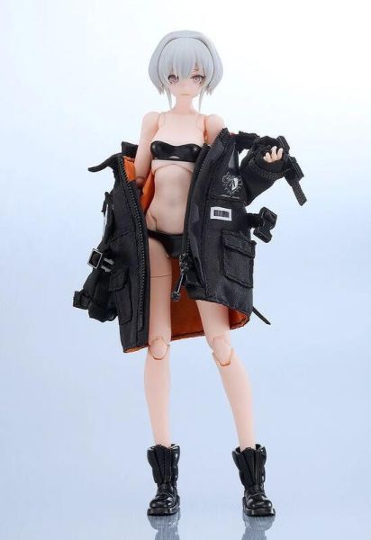 8月預購 GSC PLAMAX neco 原創角色 Xi-Ⅲ Outfit Set 大衣版 組裝模型 